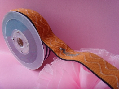 nylon woven elastic with wave line silicone